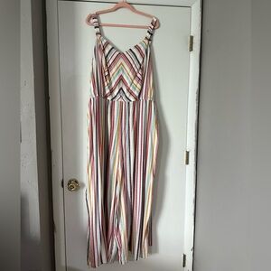 Striped Lane Bryant Jumpsuit